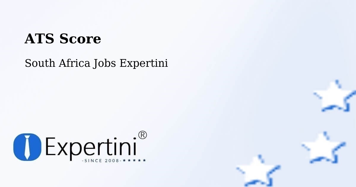 Resume ATS Score & Job Description Match Tool – Mankoeng - South Africa Jobs Expertini