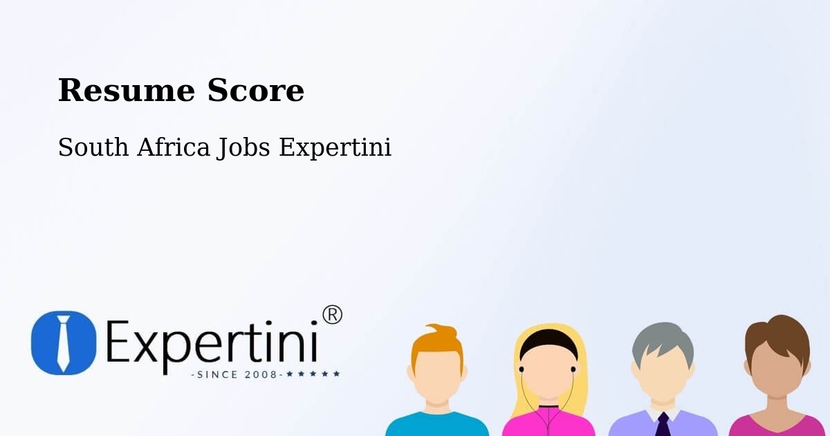 Resume Score & Job Description Match Tool – Mankoeng - South Africa Jobs Expertini
